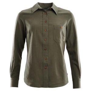Leisurewool Woven Shirt Woman