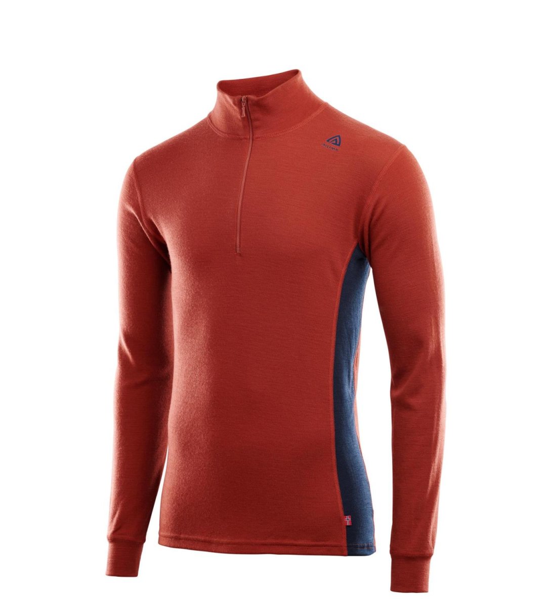 Aclima WarmWool Mock Neck shirt, Man - Image 3
